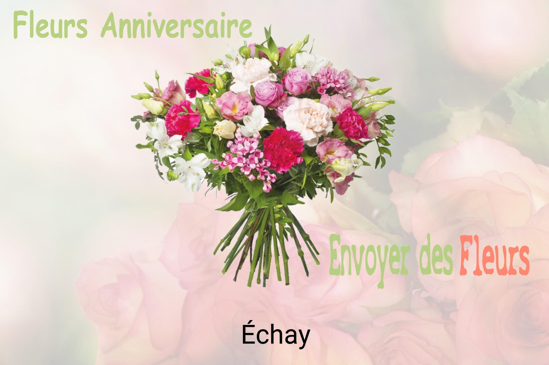 Bouquet de fleurs d’anniversaire livré à Échay